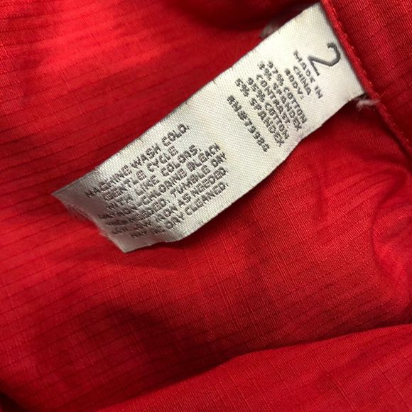 Zenergy by Chico's Women Full Zip Jacket Size 2 Red B241 -30 - Picture 16 of 16
